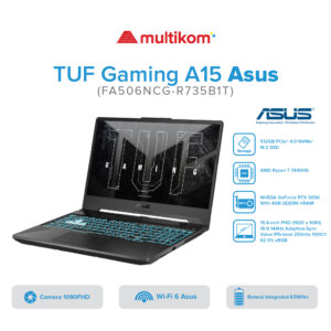 Asus TUF Gaming A15 FA506NCG Ryzen 7 7445HS RTX3050
