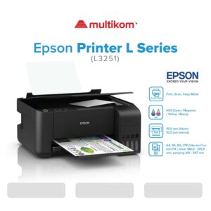 Printer Epson L3251 Print Scan Copy Wi-Fi