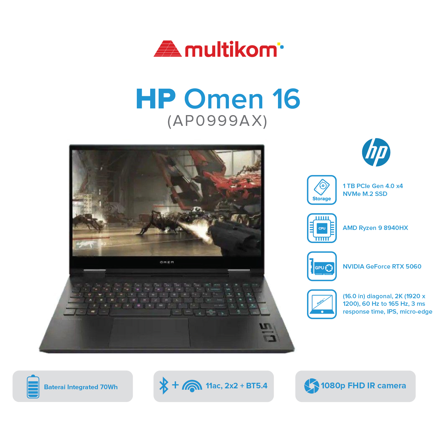HP Omen 16 AMD Ryzen 9 8940HX