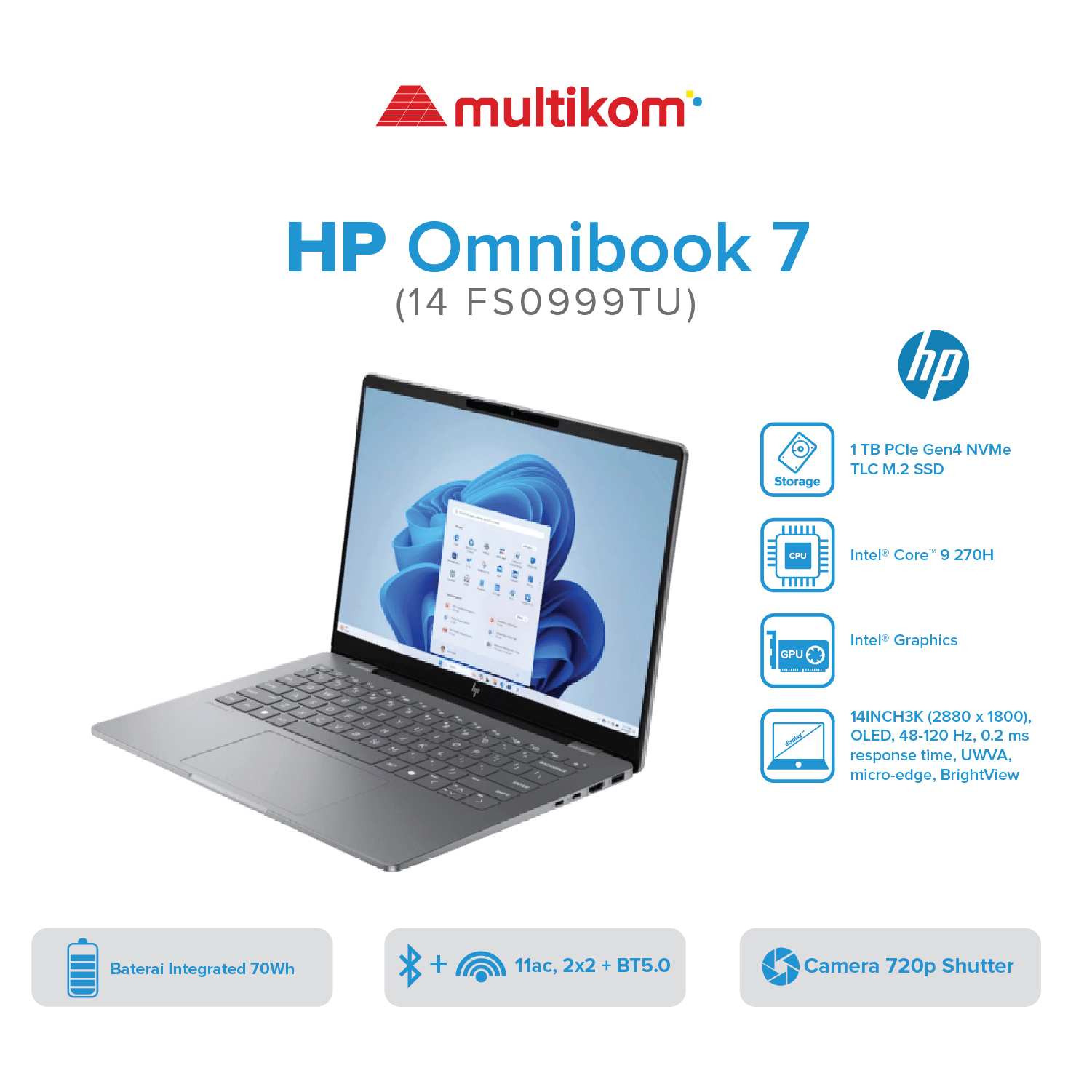 HP Omnibook 7 14 Intel Core 9 270H