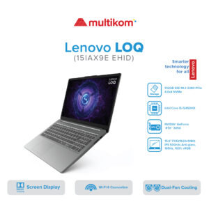 Lenovo LOQ 15IAX9E Intel Core i5-12450HX RTX3050