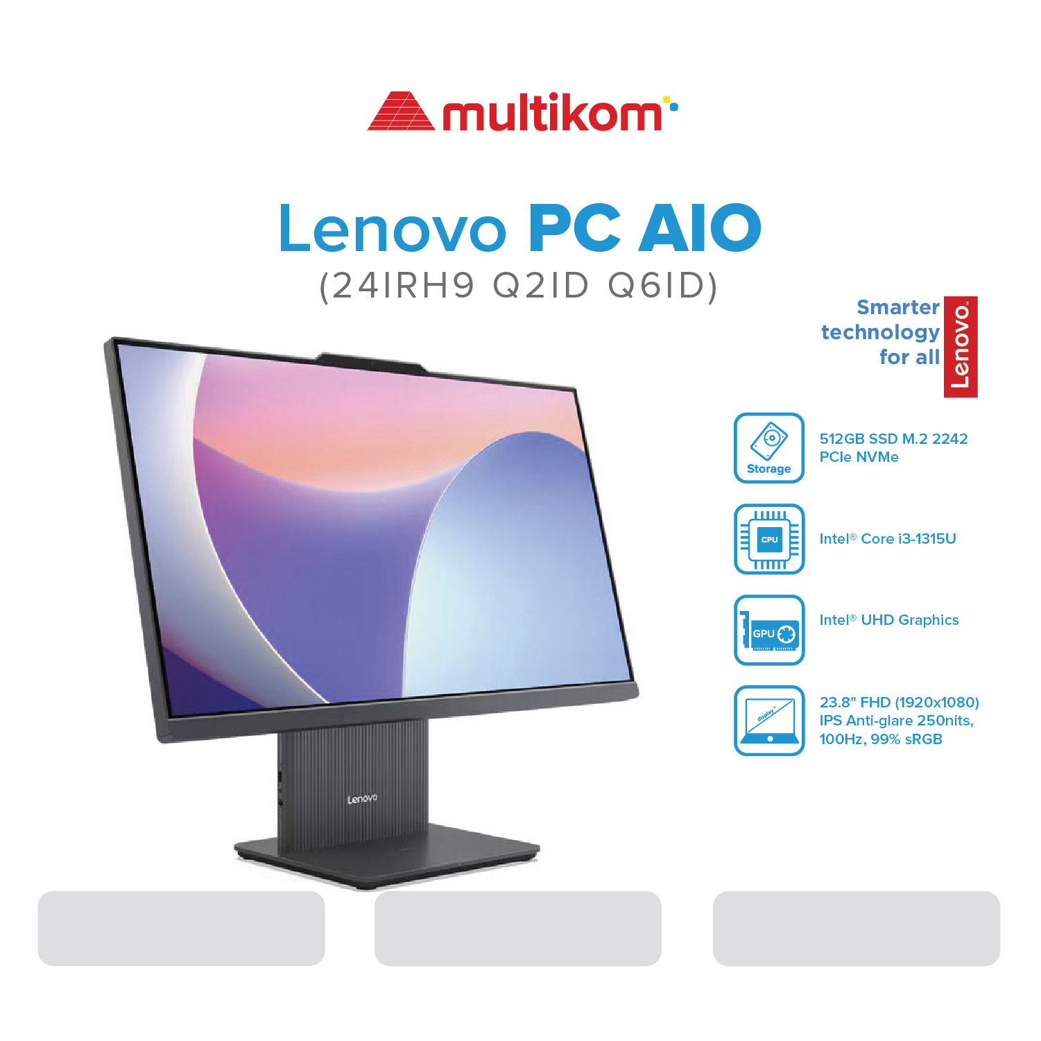 AIO Lenovo PC 24IRH9 i3-1315U