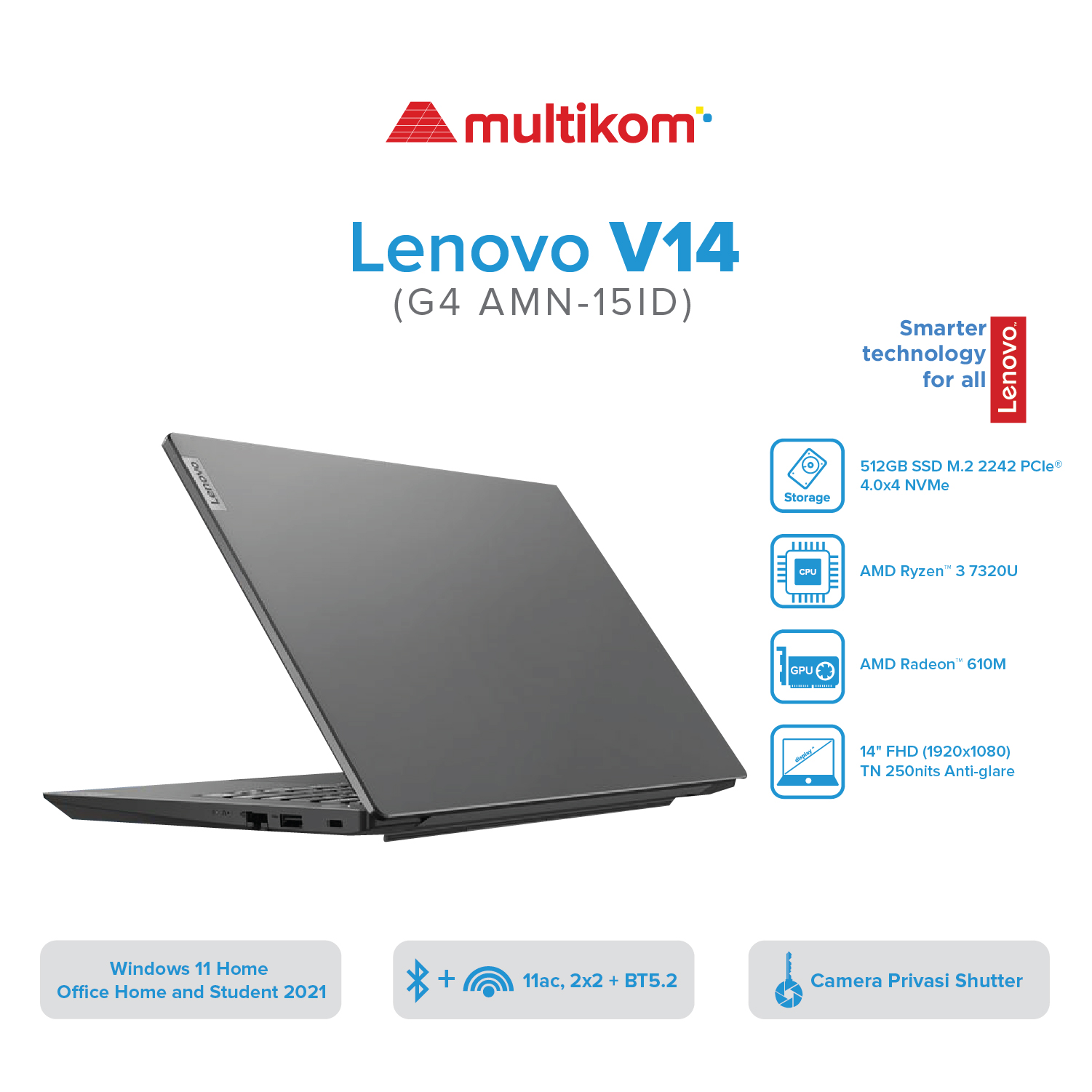 Lenovo V14 G4 AMN AMD Ryzen™ 3 7320U