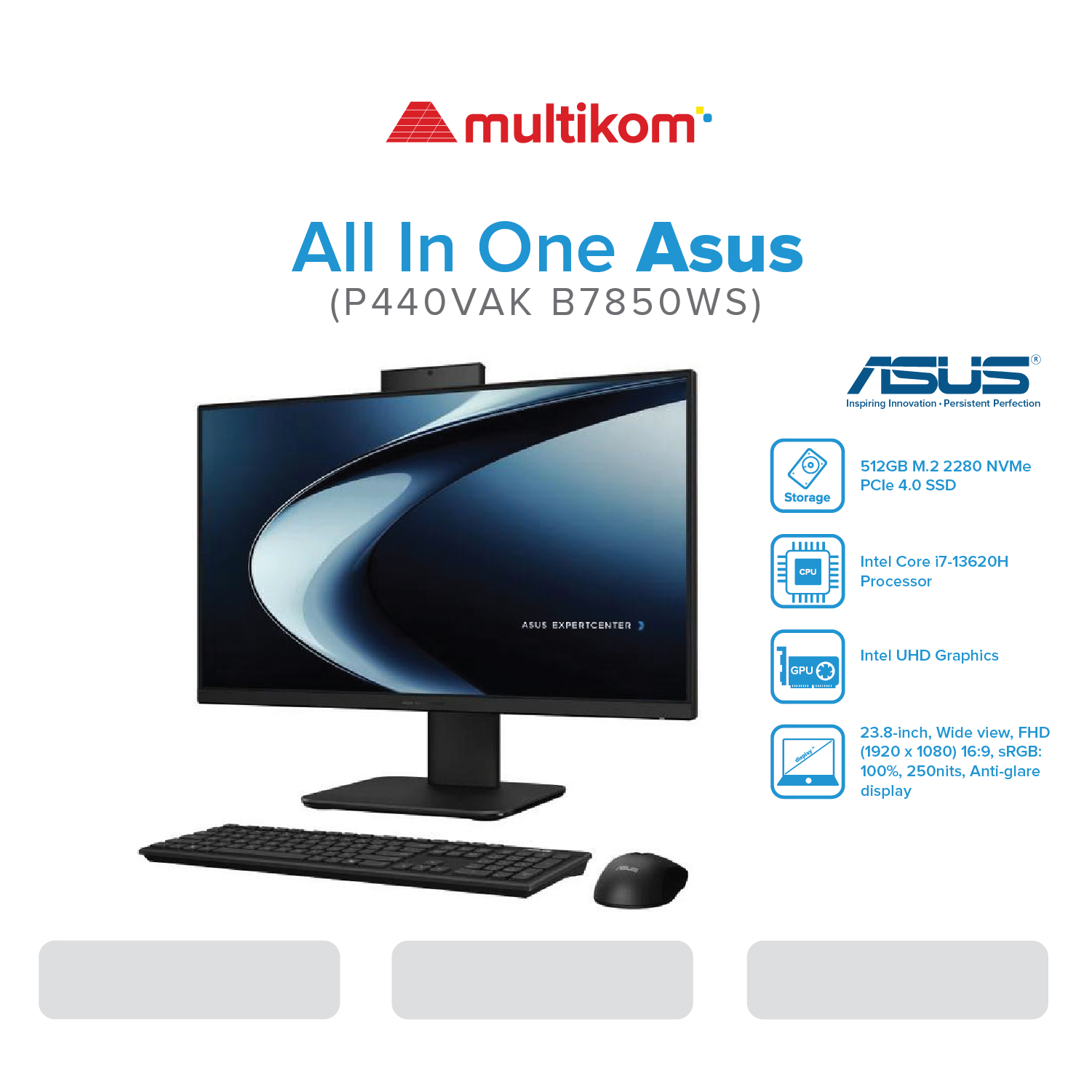 AIO PC Asus P440VAK B7850WS i7 13620H