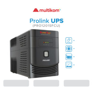 UPS Prolink PRO1201SFCU 1200VA with AVR stabilizer & USB Port