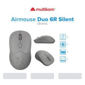 AIRMOUSE DUO 6R SILENT SLATE