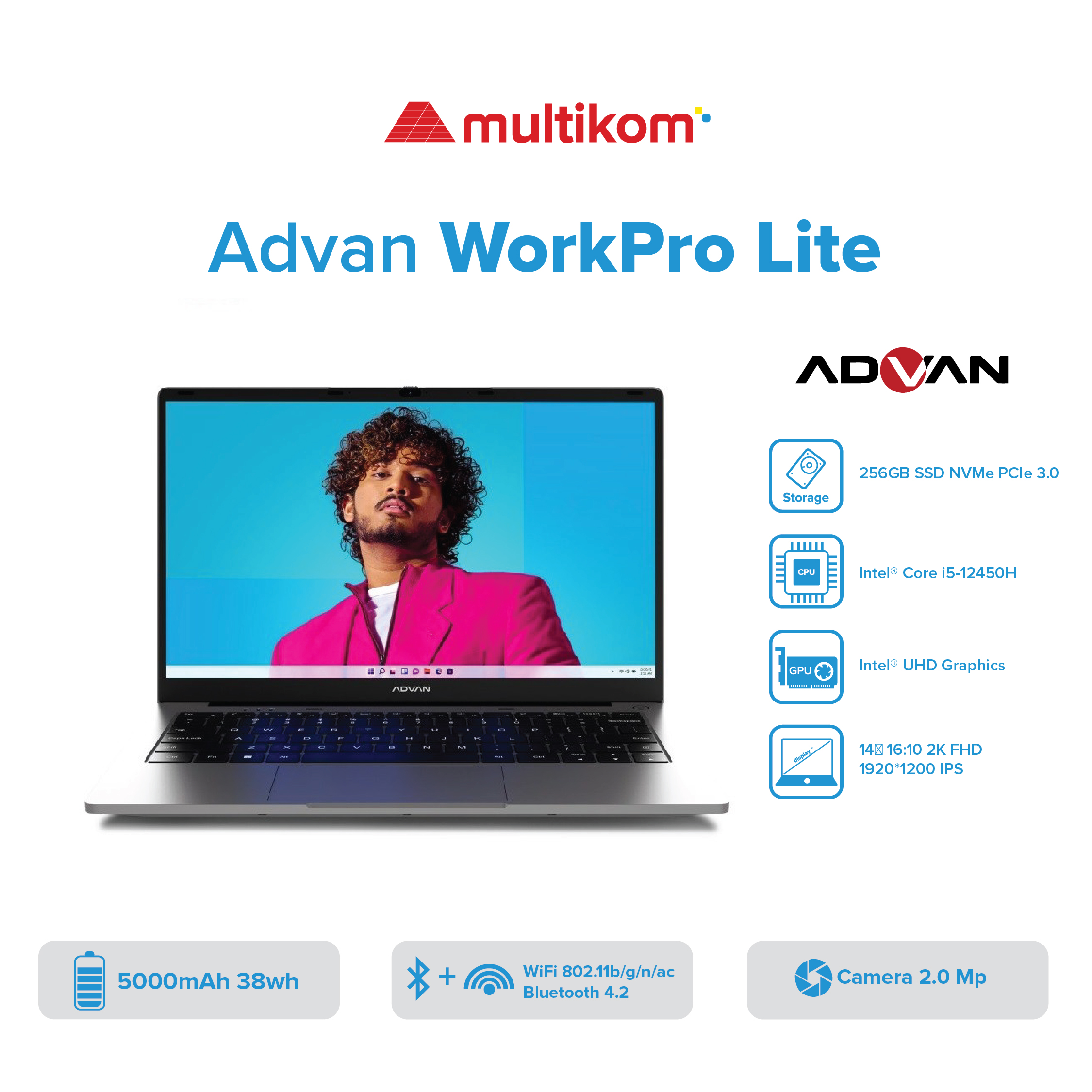 Advan WorkPro Lite i5-12450