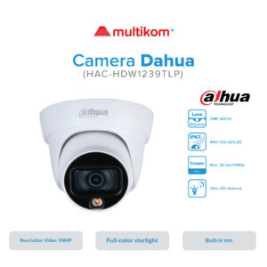 CAMERA DAHUA HAC-HFW1239TLMP-A-LED