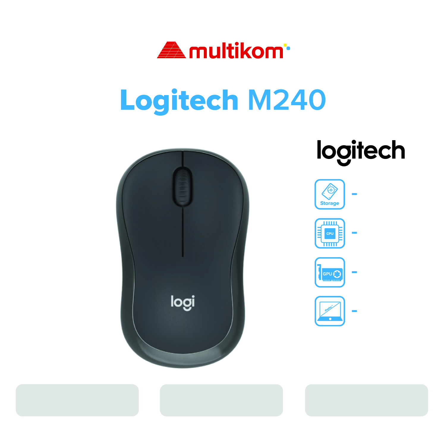 MOUSE LOGITECH M240