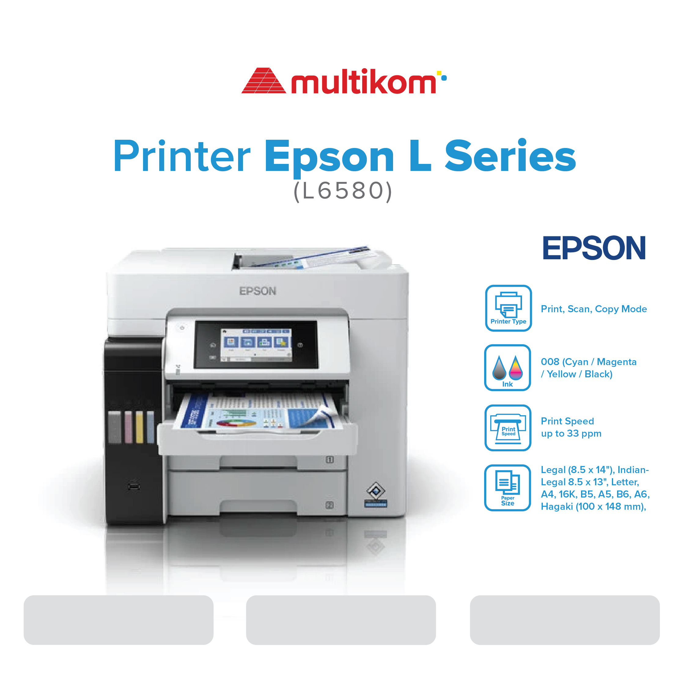 Printer Epson L6580 Print, Scan, Copy, ADF - Image 4