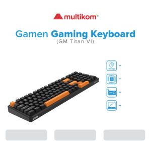 GAMEN GAMING KEYBOARD GM-TITAN VI