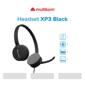 HEADSET XP3 BLACK