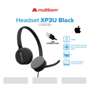 HEADSET XP3U BLACK