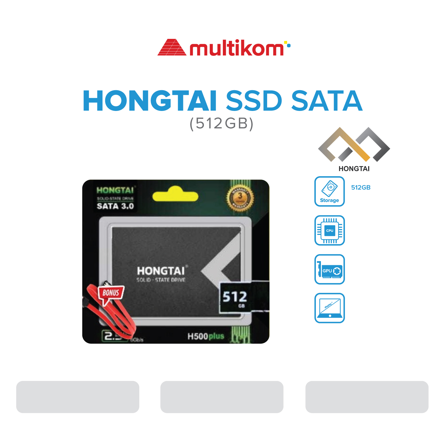 HONGTAI SSD SATA 512G