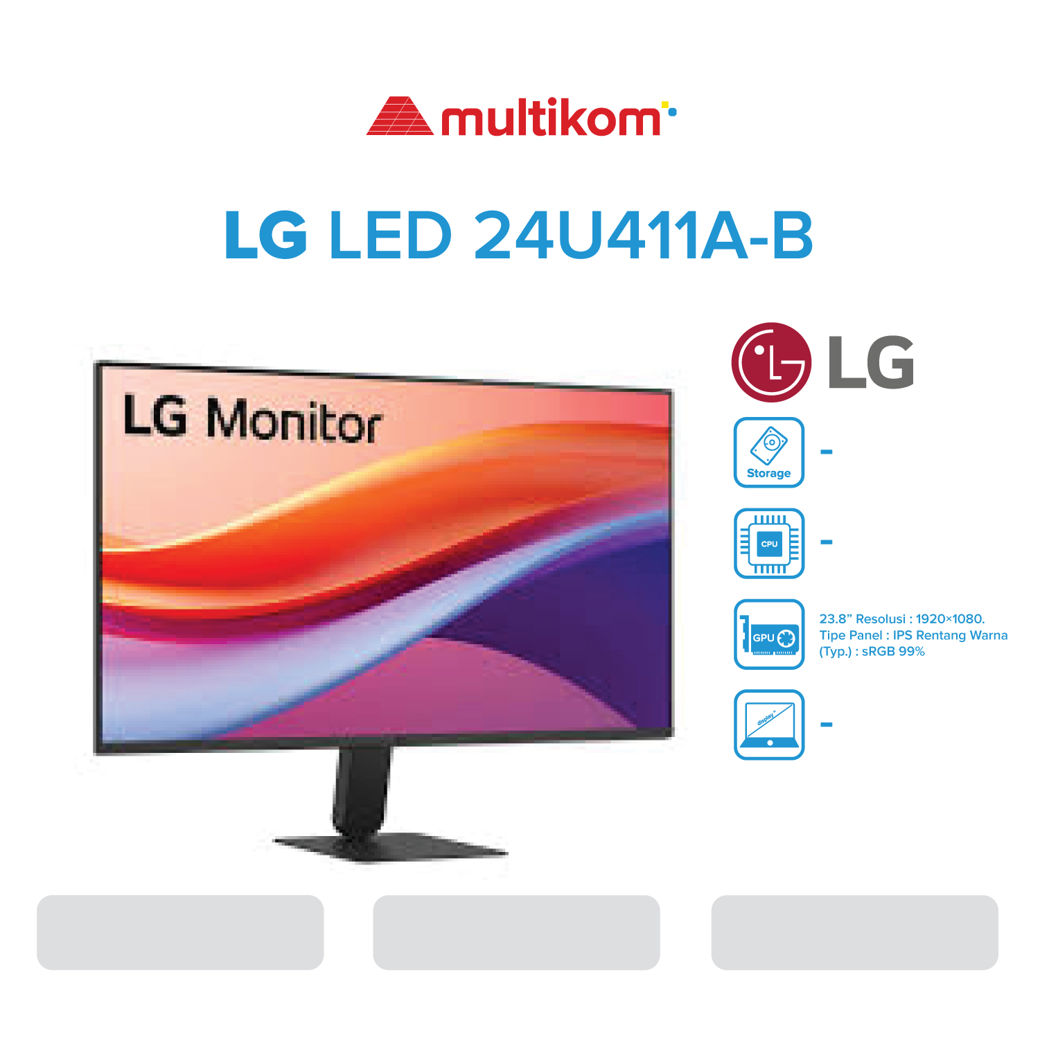 LG LED 24U411A-B LG
