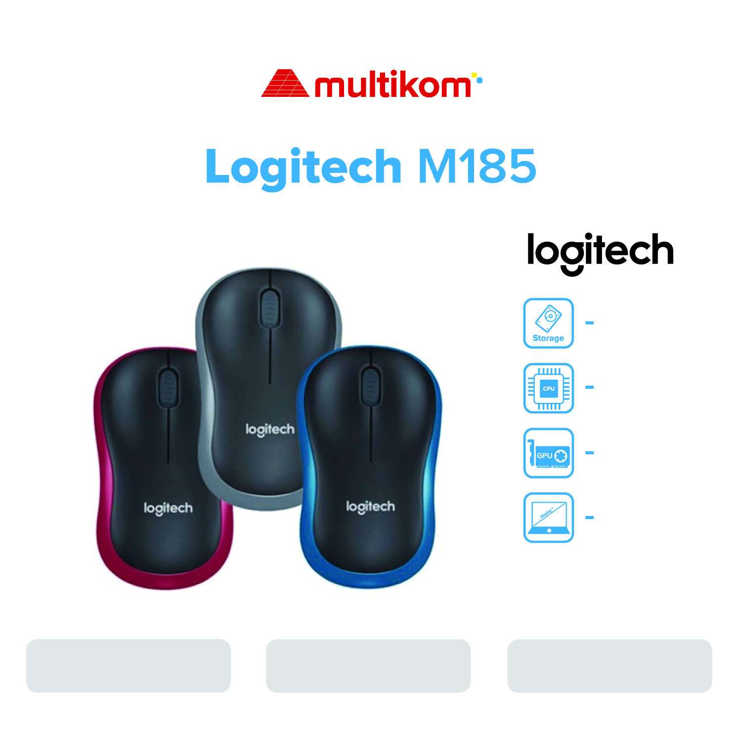 MOUSE LOGITECH M185