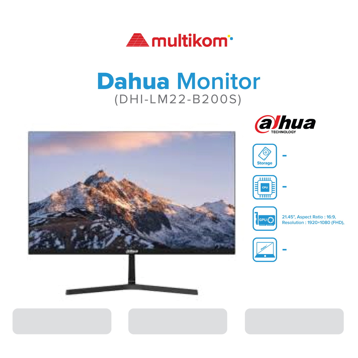 MONITOR DAHUA DHI-LM22-B200S