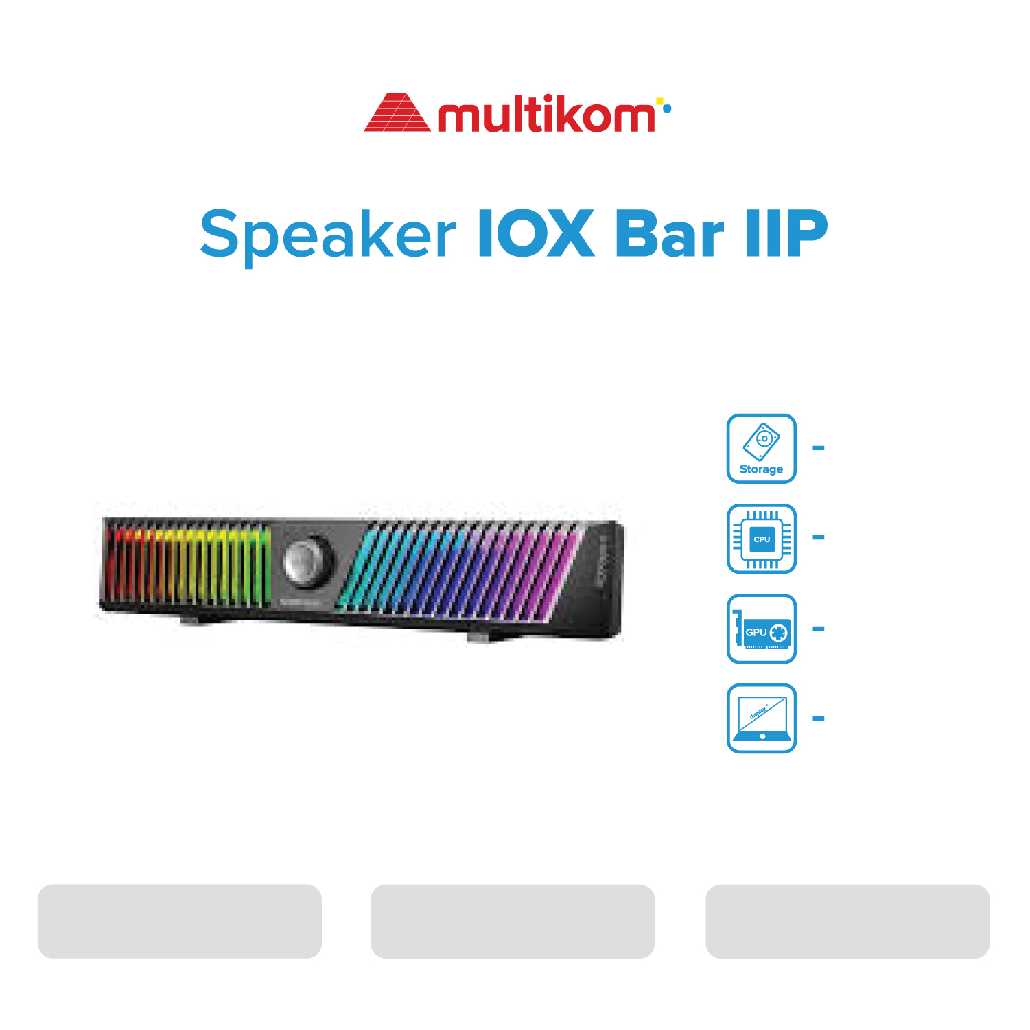 SPEAKER IOX BAR III P BLACK+BT-X AMP - Image 5