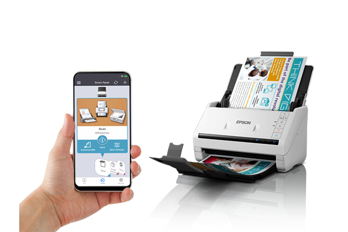 EPSON WORKFORCE DS-570WII A4 Duplex Sheet-fed Document Scanner - Image 4