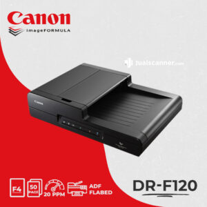 CANON SCANNER DR-F120 image FORMULA ADF Scanner F4 dan A4