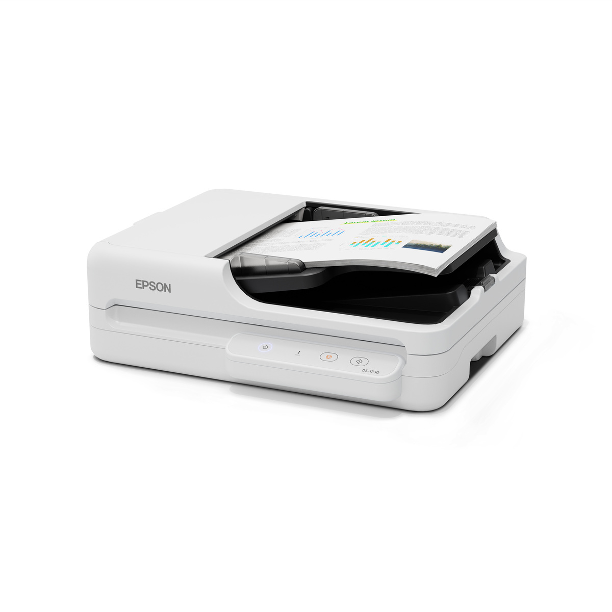 EPSON WORKFORCE DS-1730 A4 Flatbed Document Scanner with Duplex ADF - Image 2