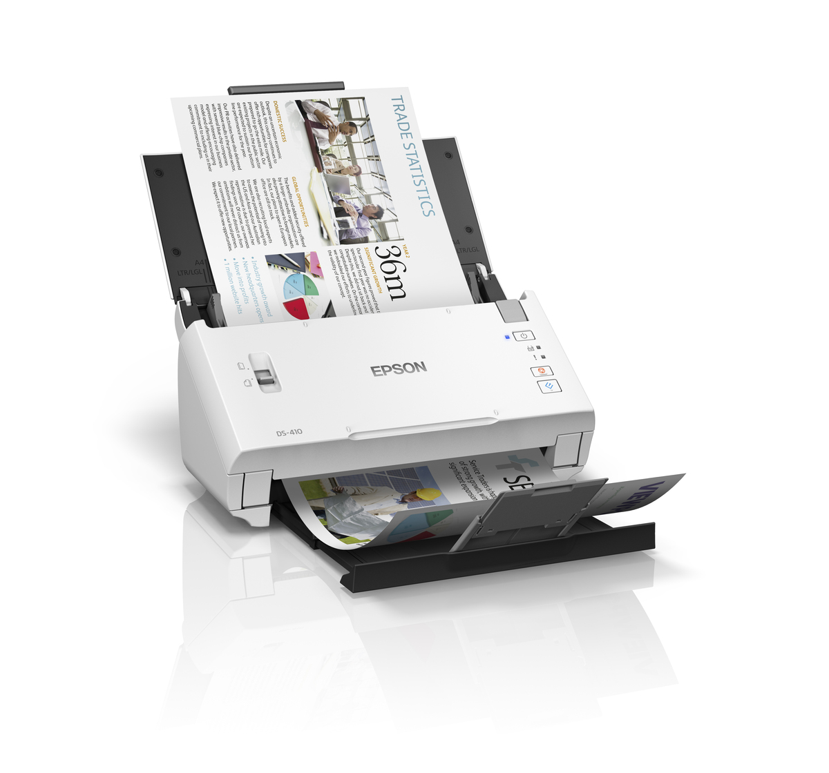 EPSON SCANNER DS410 WorkForce Duplex Sheet-Fed Document A3 - Image 3