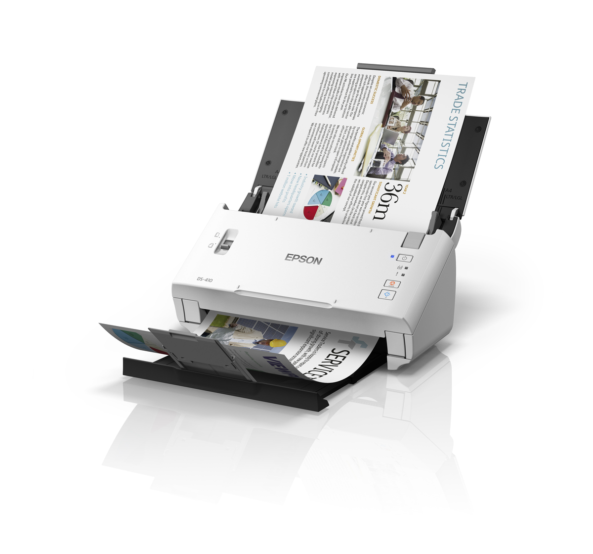 EPSON SCANNER DS410 WorkForce Duplex Sheet-Fed Document A3 - Image 2