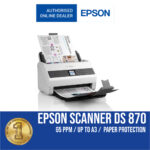 EPSON WORKFORCE DS-870 A4 Duplex Sheet-fed Document Scanner