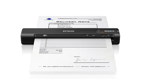 EPSON WORKFORCE ES-60W Wi-Fi Portable Sheetfed Document Scanner - Image 2