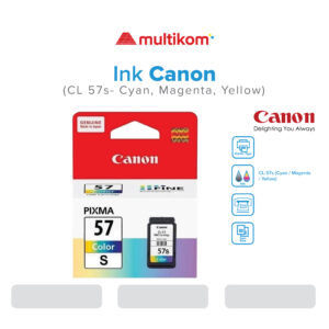 Tinta Printer Canon CL 57s Small Colour Original Ink Cartridge