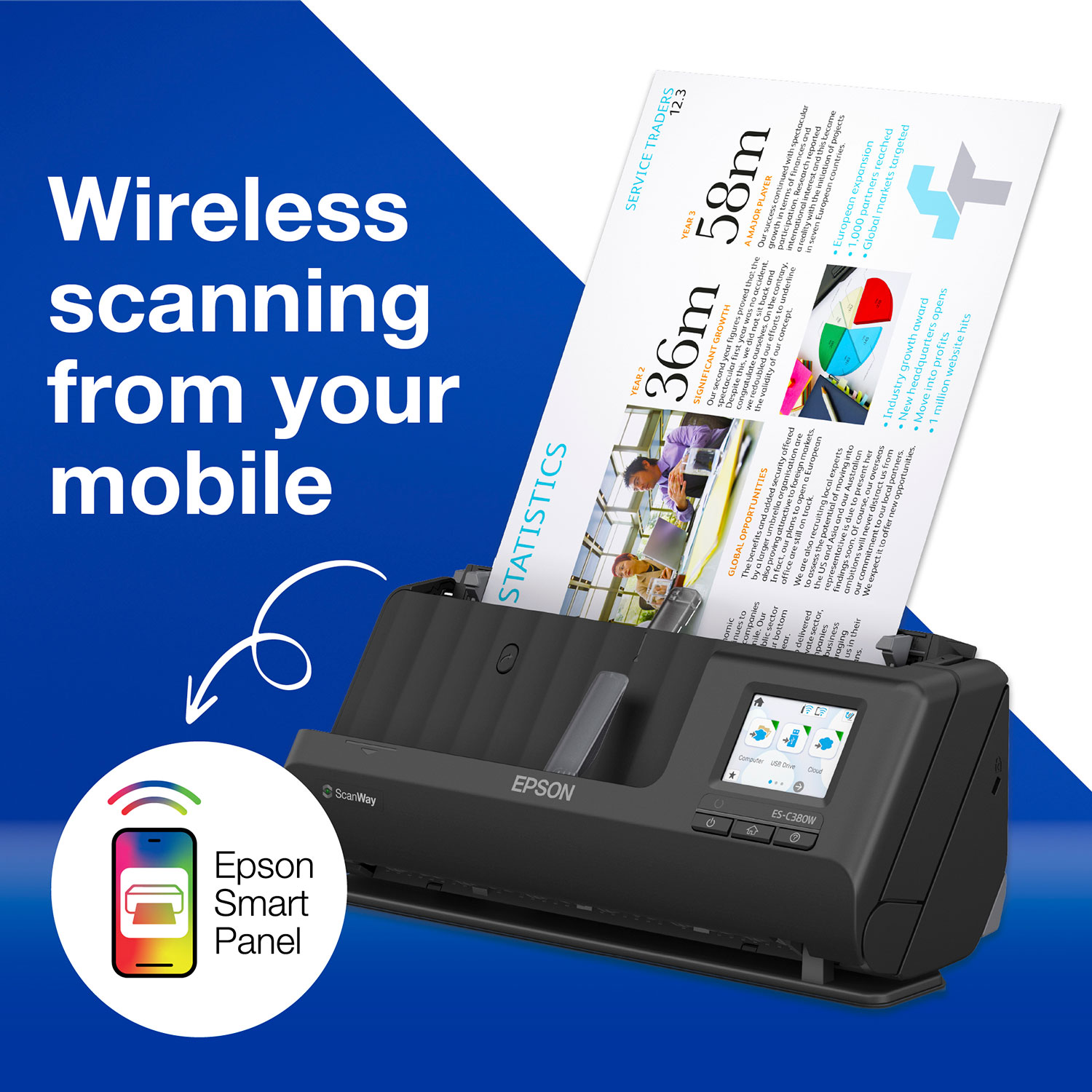 EPSON SCANNER WORKFORCE ES-C380W