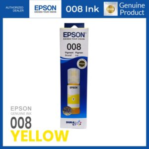 Tinta Refill Epson 008 Yellow (C13T06G499)