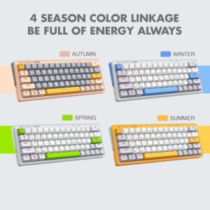 Keyboard Gaming Mechanical Armaggeddon GMK100 Wireless Triple Mode Bluetooth