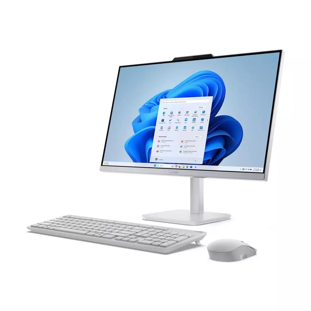 LENOVO AIO ALL IN ONE A100 13ID CLOUD GREY INTEL CORE i3-N305 8GB 512GB WIN 11 HOME + OFFICE HOME 2024 - Image 4