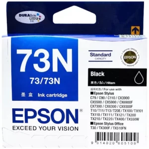 Epson 73N Black Ink Cartridge Genuine