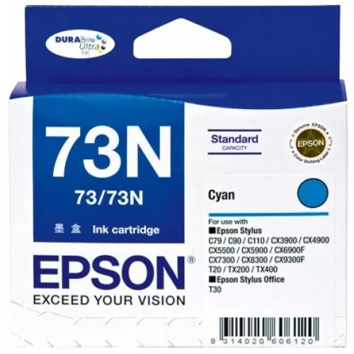 Epson 73N Cyan Genuine Ink Cartridge - Image 3