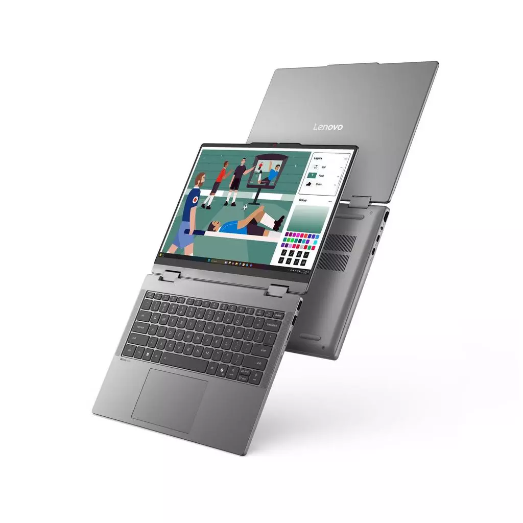 LENOVO IP5 2 in 1 14AGP11 4UID 4VID Ryzen AI 5-430 16GB SSD 512GB 14" WUXGA IPS Touch W11+O24+M365 - Image 7