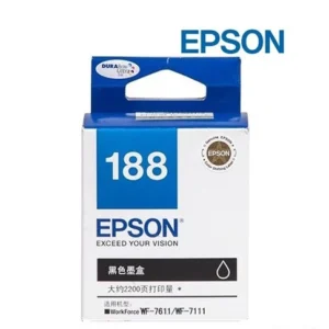 EPSON 188 INK CARTRIDGE BLACK