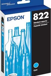 Epson 822 Genuine Standard Capacity Cyan Ink Cartridge