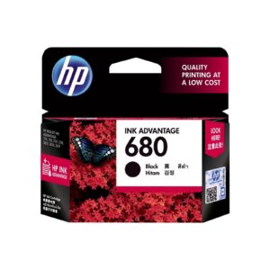 HP 680 Black Original Ink / Tinta Advantage Cartridge