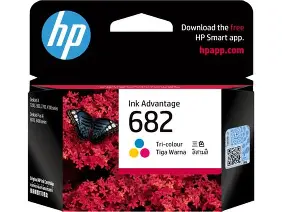 HP 682 Tri-color Original Ink / Tinta Advantage Cartridge