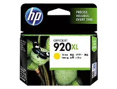 HP 920XL High Yield Yellow Original Ink / Tinta Cartridge