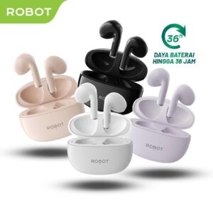 ROBOT TWS Flybuds T10S Wireless Headset Bluetooth 5.3 Earphone Waterproof IPX4